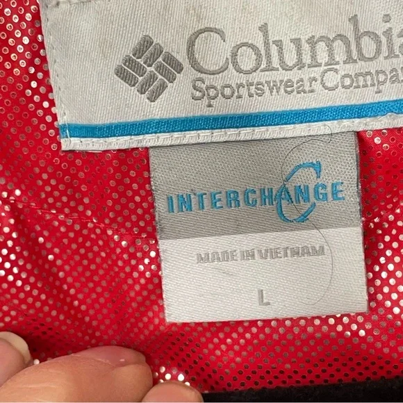 Columbia Women’s Interchange 3-in-1 Jacket Red Size Large Crimson